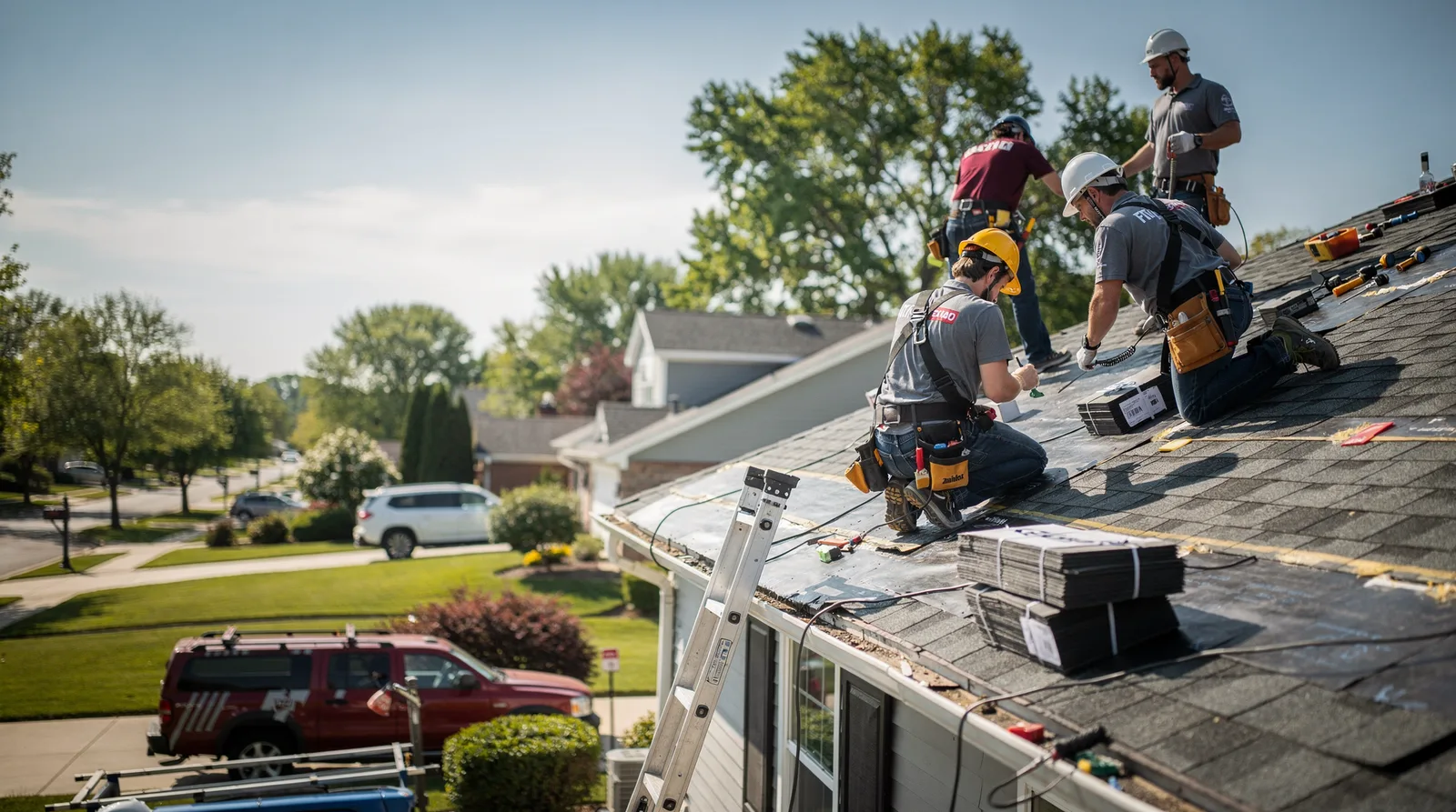Roof Repair in La Harpe, KS around you
